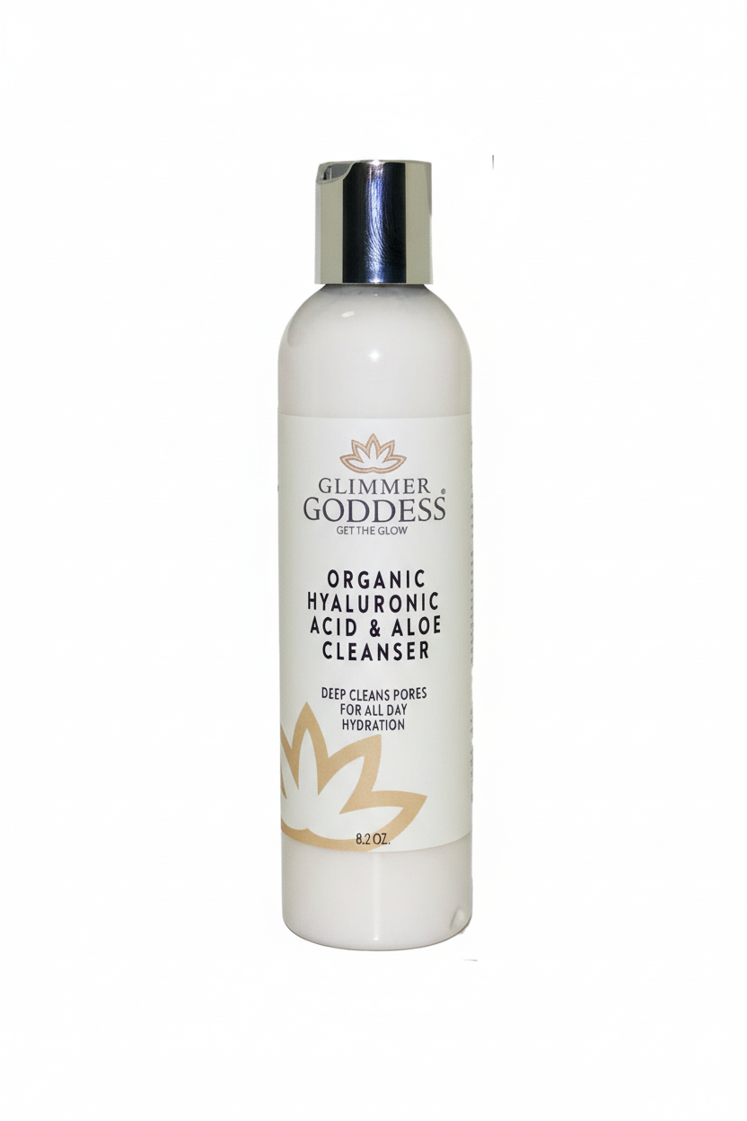 Glimmer Goddess Organic Hyaluronic Acid & Aloe Cleanser